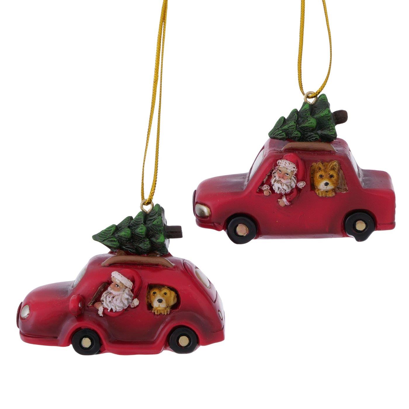 Boltze Home Kersthanger Auto H5cm