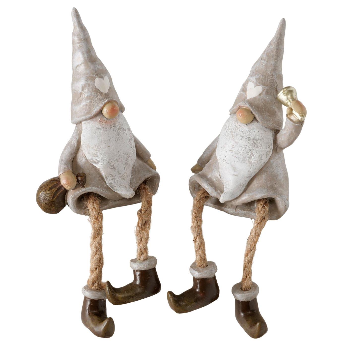 Boltze Home Bungelbeentjes Kabouter 17cm