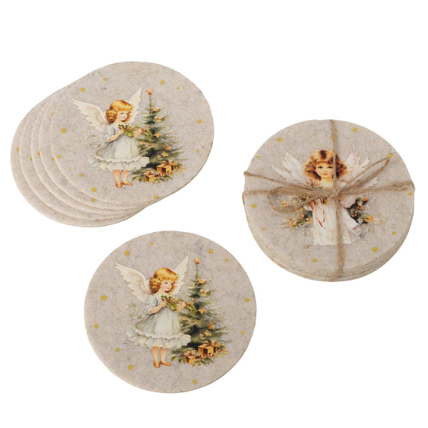 Boltze Home Onderzetter 6dlg Ø10cm