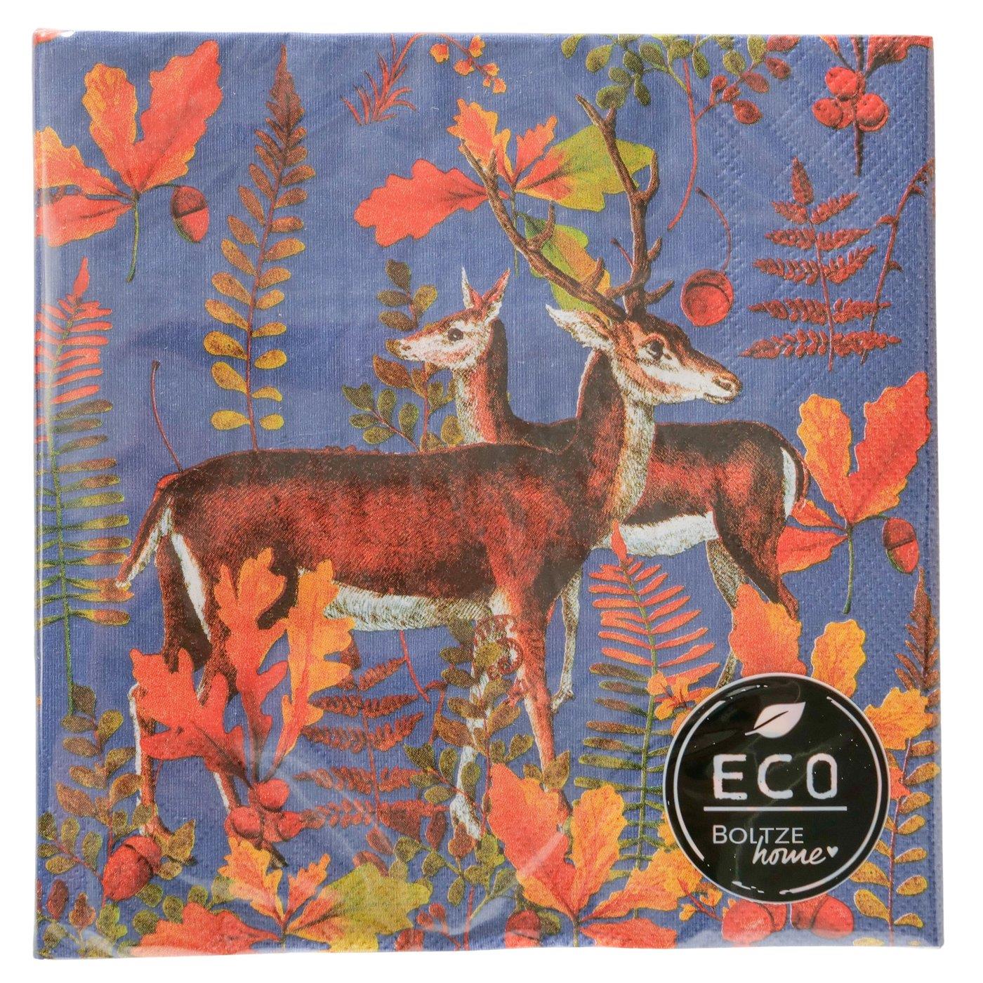 Boltze Home Servetten Forest 33cm