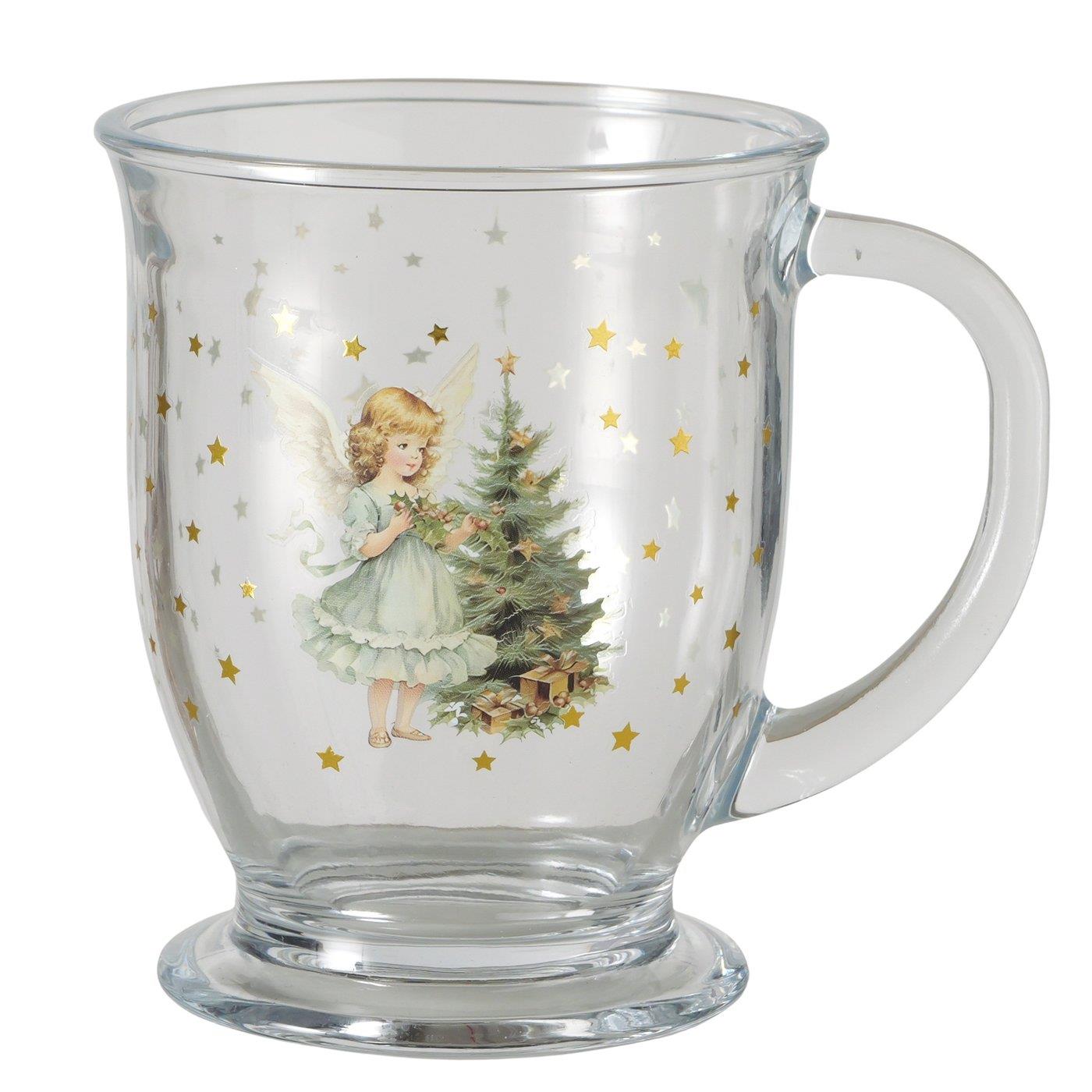 Boltze Home Mok 490ml glas Engel