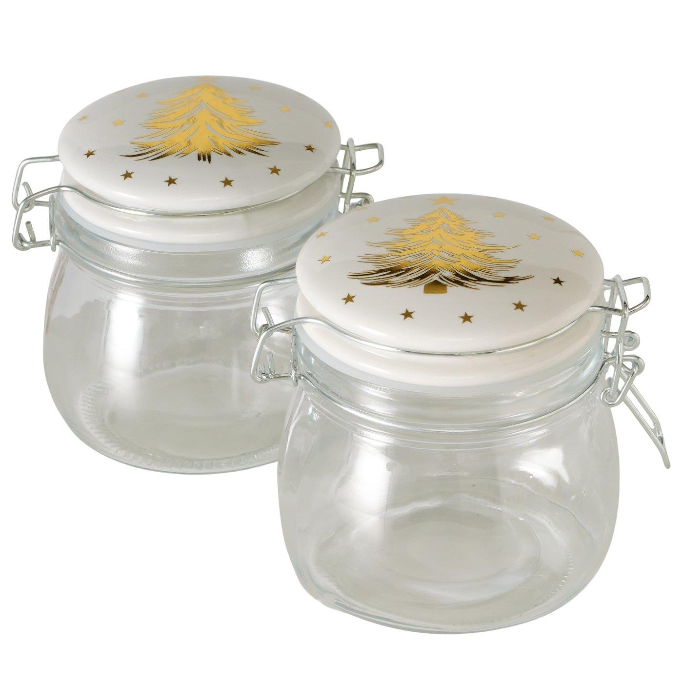 Boltze Home Voorraadpot 450ml Kerstboom
