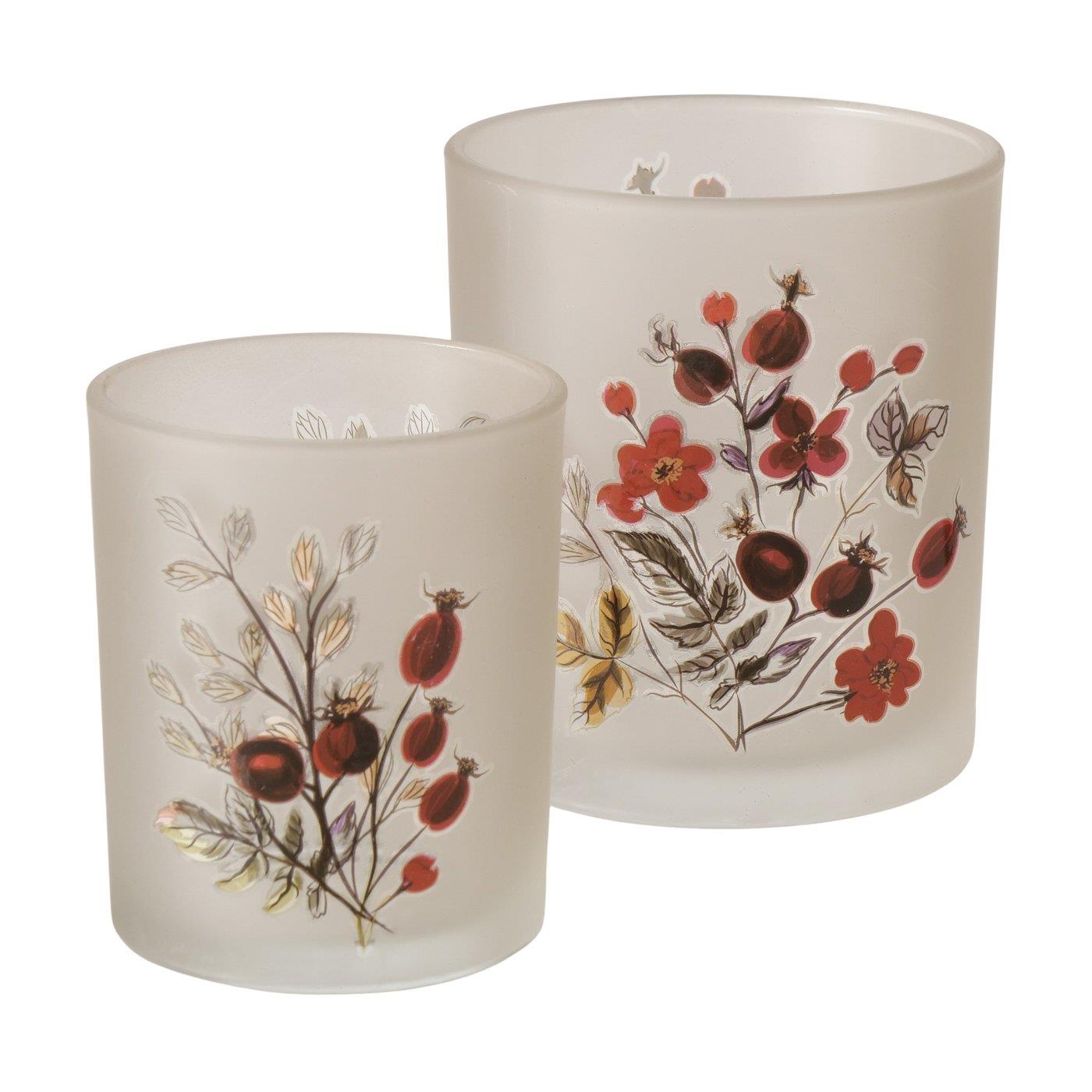 Boltze Home Windlicht 2dlg 10cm glas