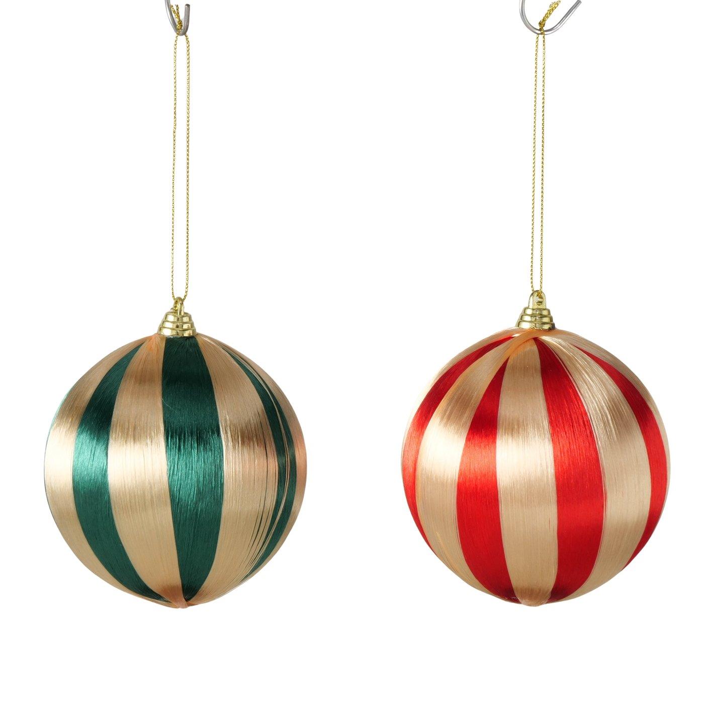 Boltze Home Kerstbal Ø10cm polyester