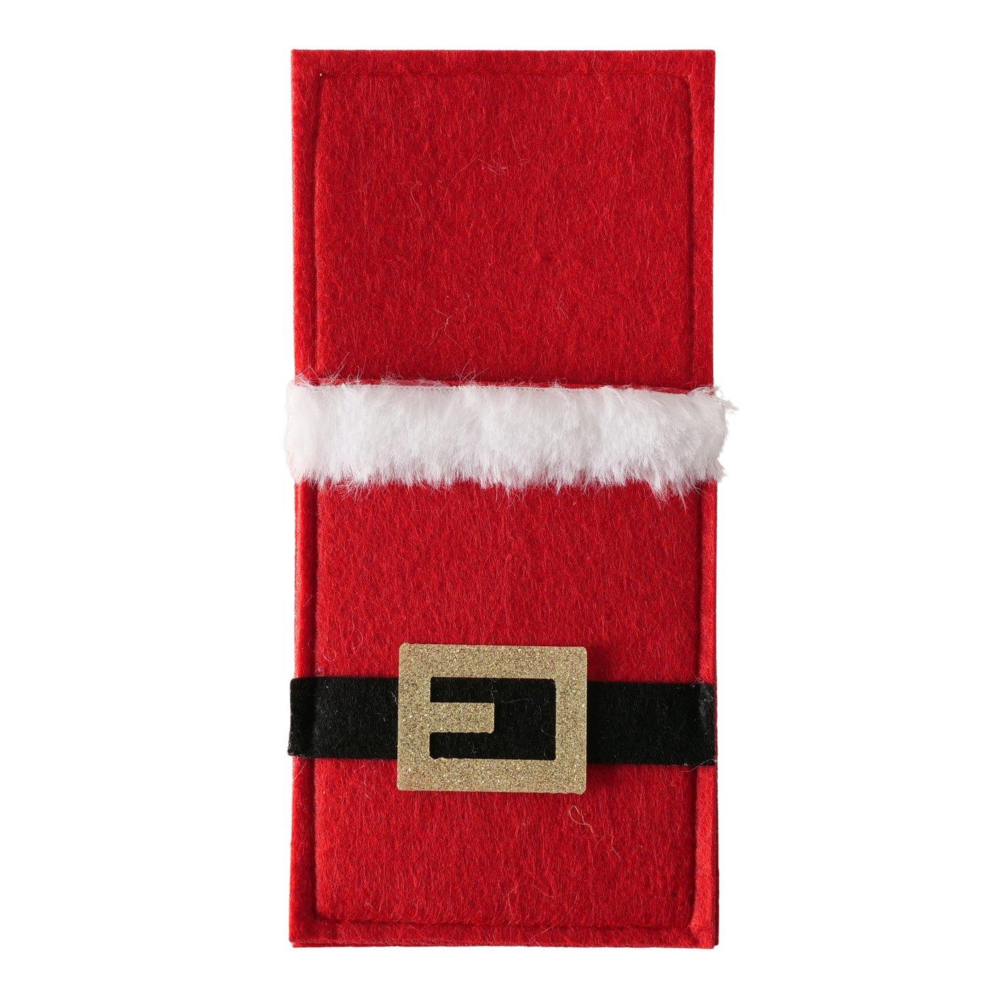 Boltze Home Bestekzakje Kerst 10cm