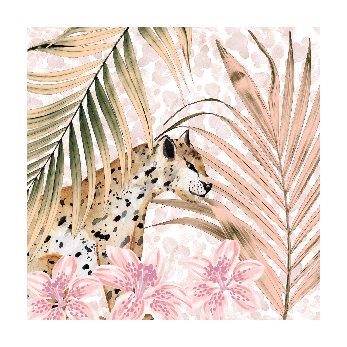 Duni Servetten Wild Palms 24cm