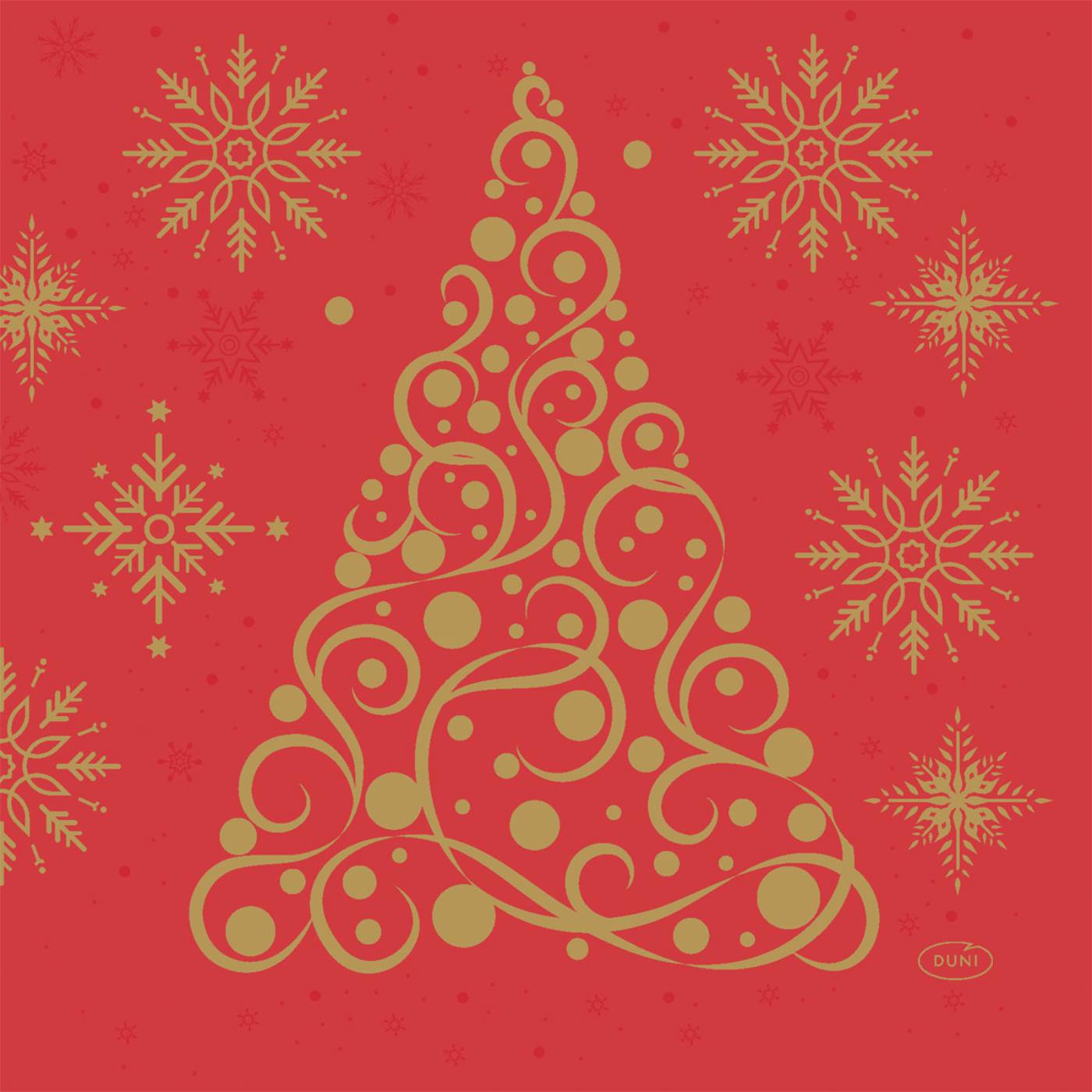 Servetten Noble Tree 33x33cm
