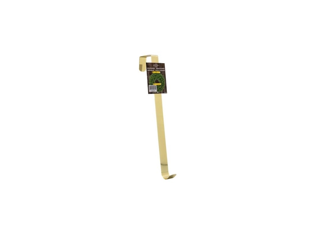 Deurhanger messing 29cm metaal krans