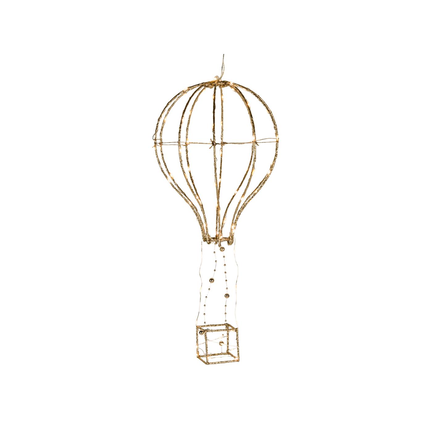 Verlichte Figuur Luchtballon 80LED 38cm