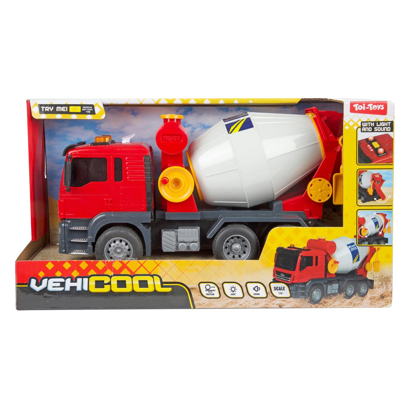 Vehicool Betonwagen 26cm -frictie +L-G