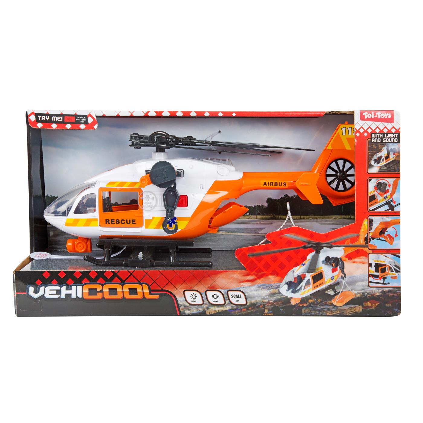 Vehicool Traumahelikopter 36cm +L-G