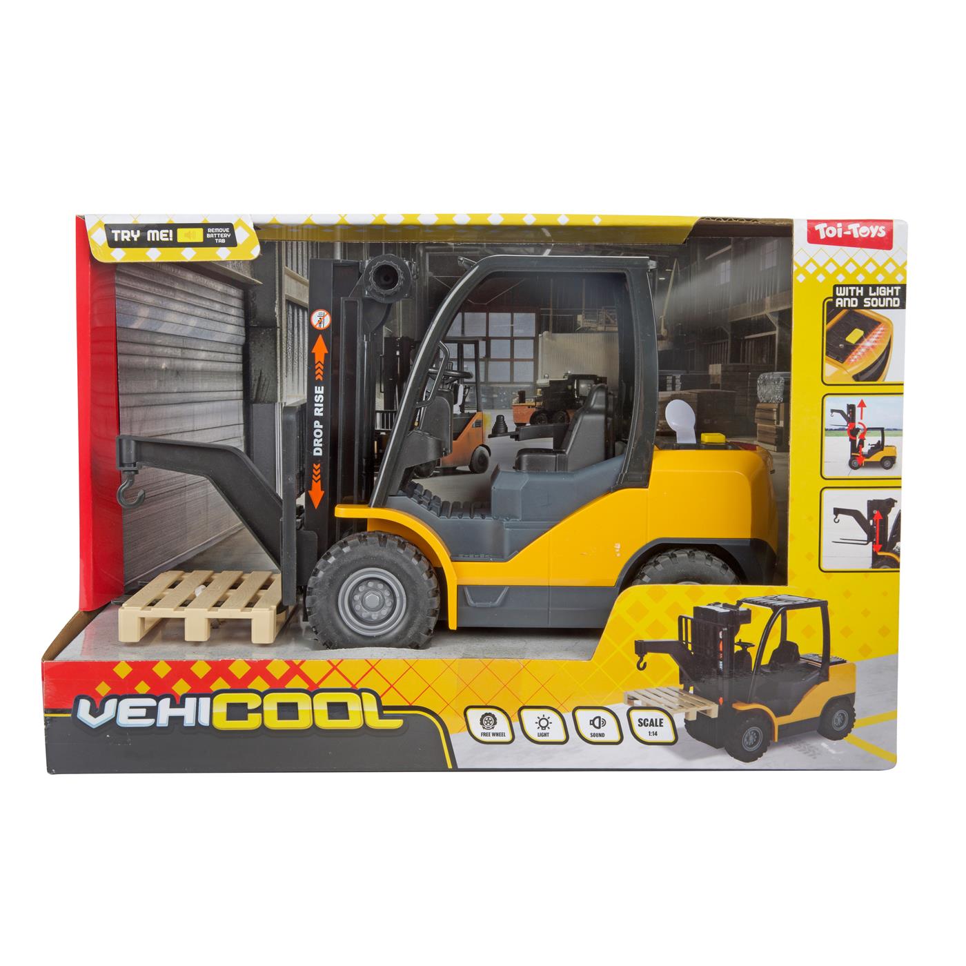 Vorkheftruck 26cm frictie +L-G + pallet