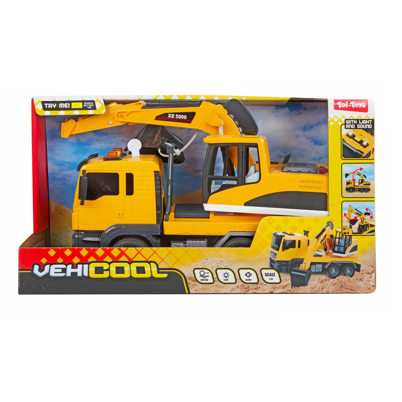Vehicool Graafmachine 25cm -frictie +L-G