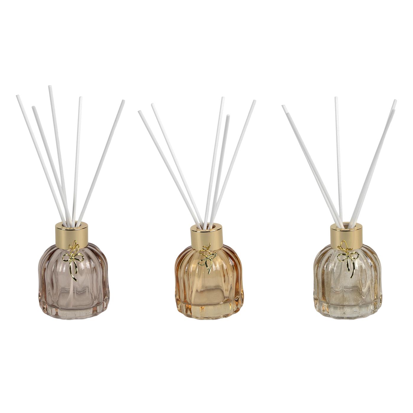 Geurstokjes 50ml H21cm 3ass