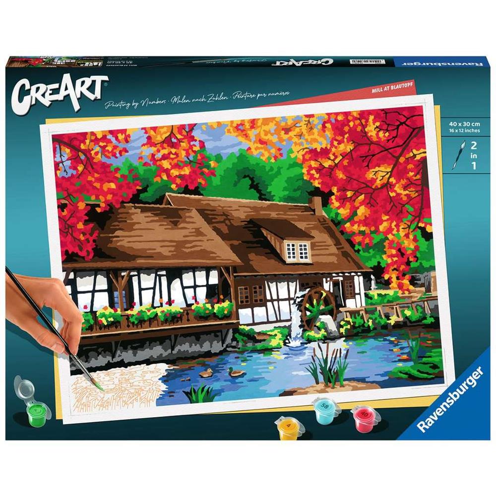 Ravensburger CreArt Molen in Blautopf