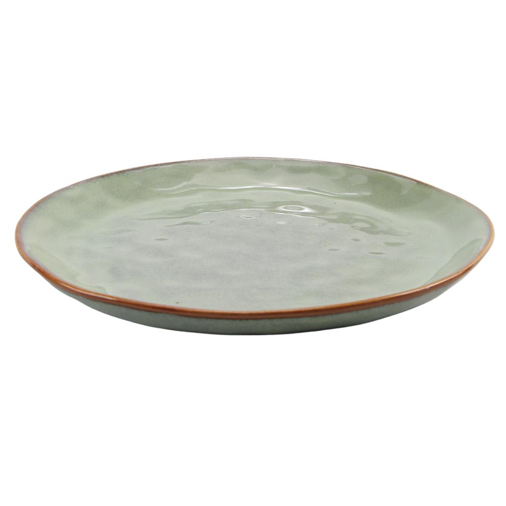 Dinerbord Ø26,5cm mint brown Ocean 6st