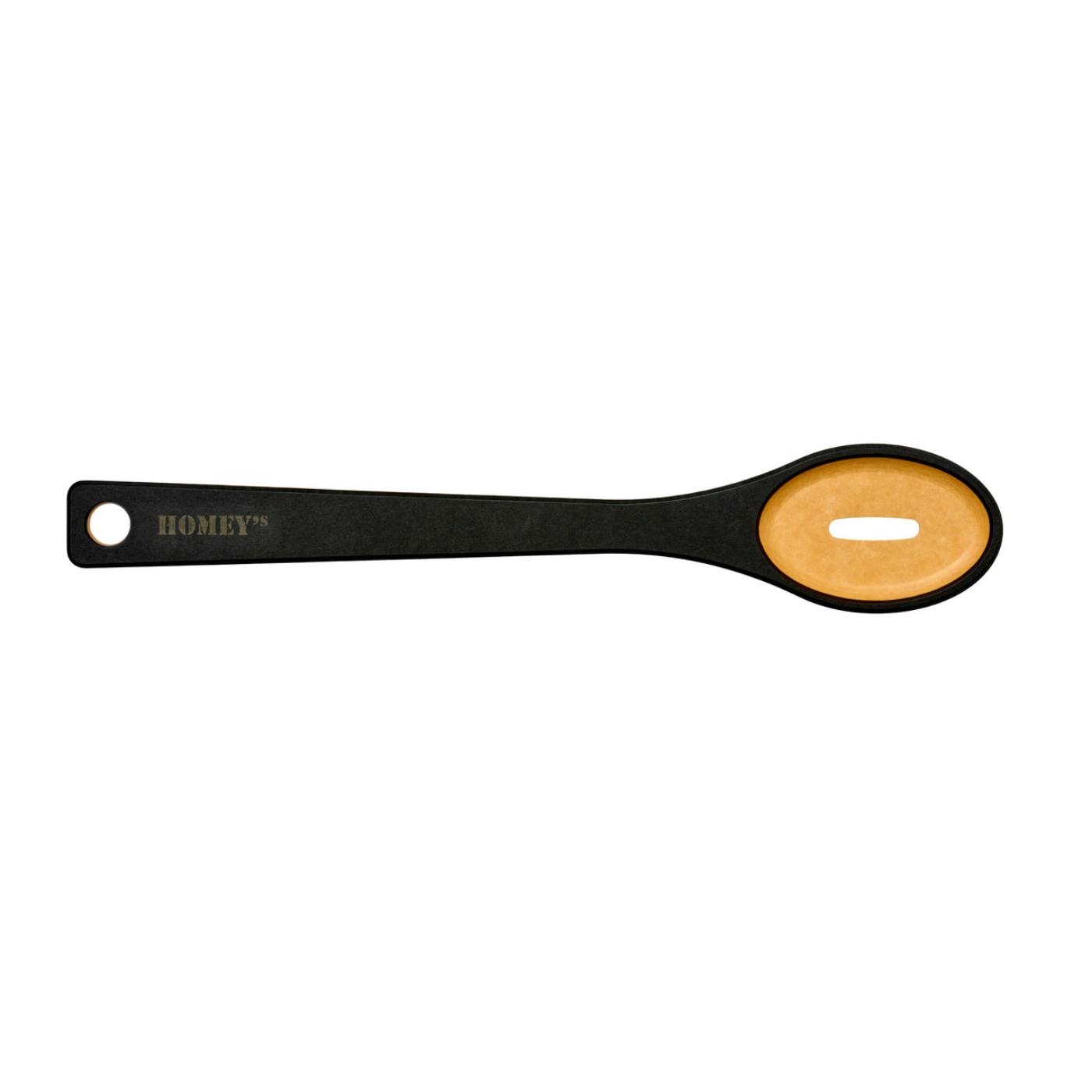 Pollepel gat FIBR zwart/naturel 340mm