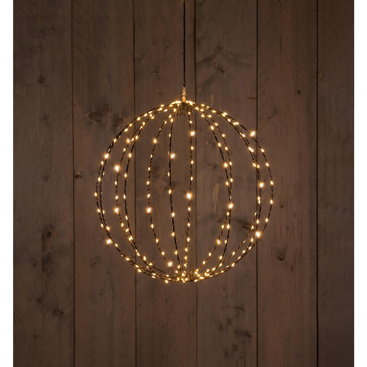 Verlichte Bal 40cm 192LED IP44 timer