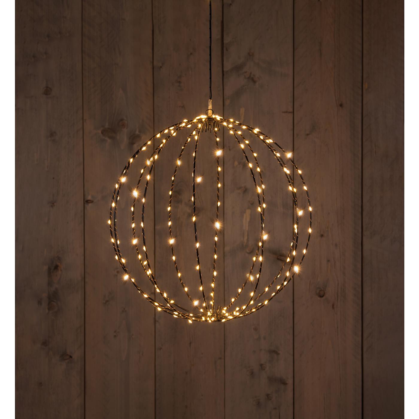 Verlichte Bal 50cm 216LED IP44 timer