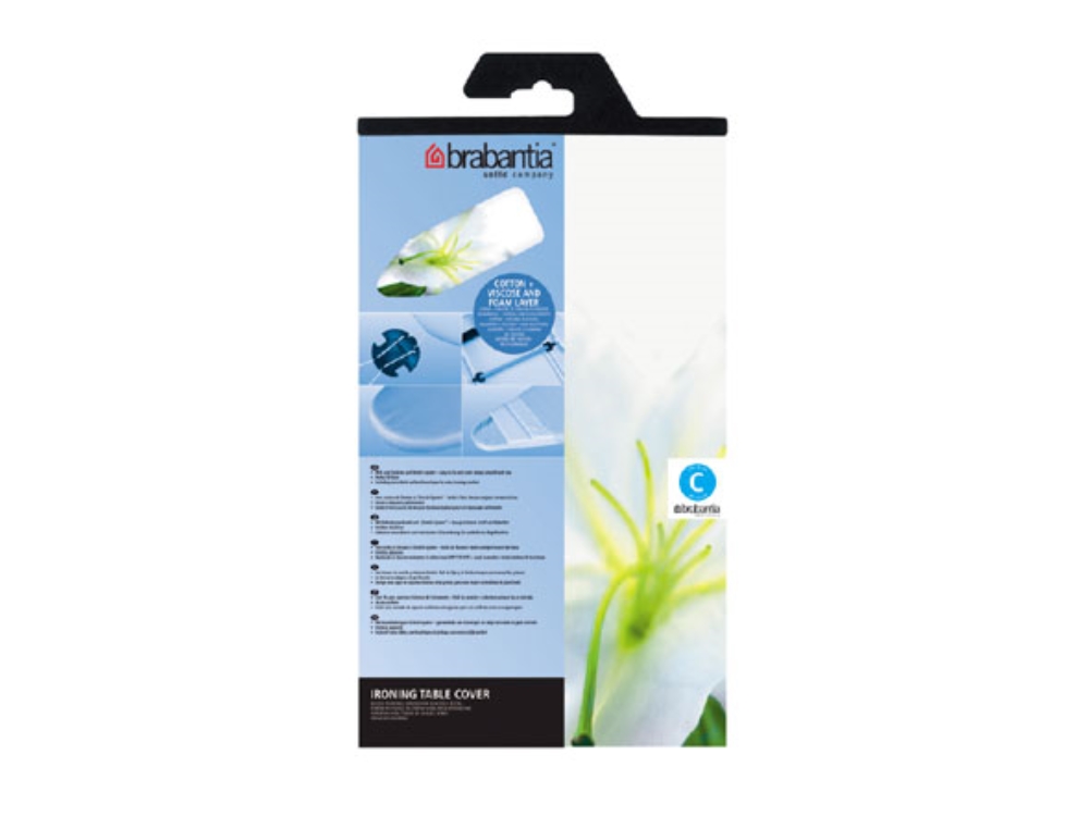 Brabantia overtrek C  katoen 124x45 cm