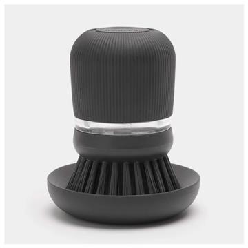 Brabantia afwasborstel+reservoir d.grijs