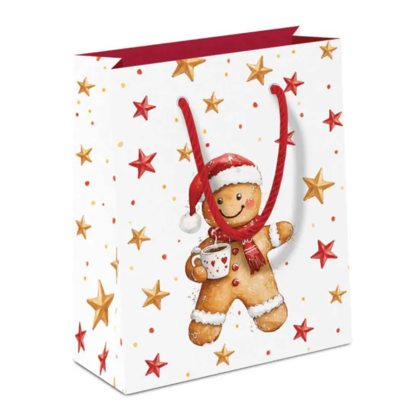 Giftbag Cocoa en Cookie 22,5x17x9cm