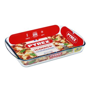 Pyrex ovenschaal 40x27x6cm 3,7l glas