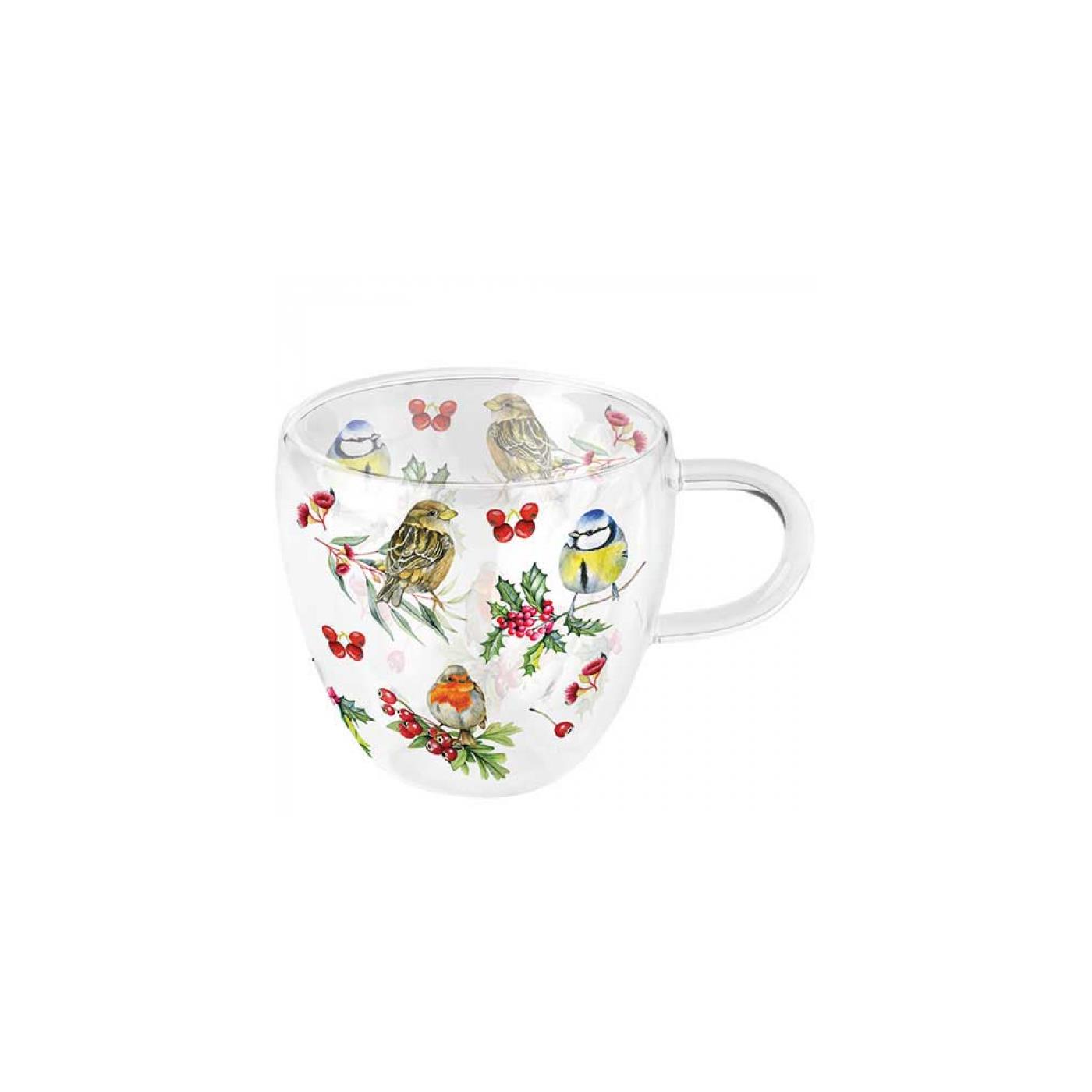 Ambiente Glas Birds in winter 200ml