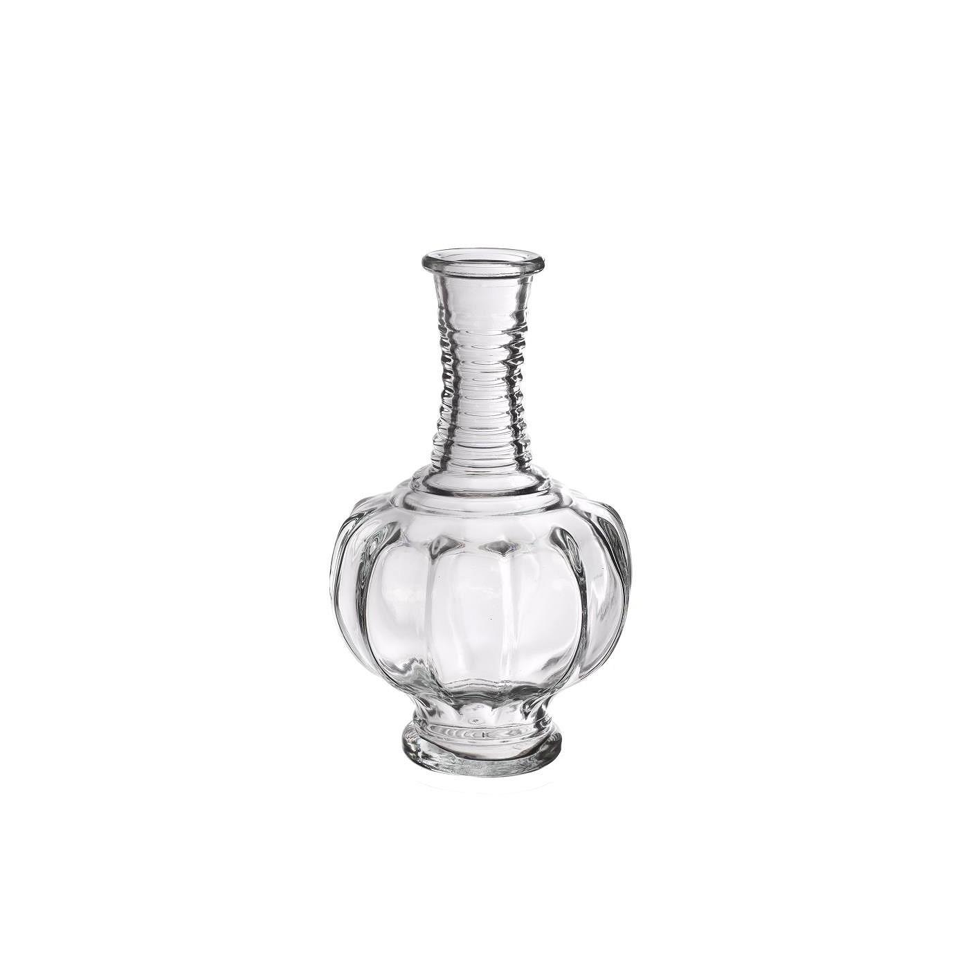 Trevi vaas glas Ø9xH15cm helder