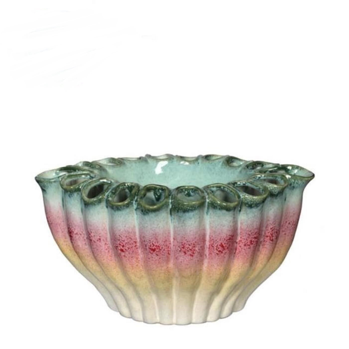 Regenboog vaas M 30x20,3x17cm