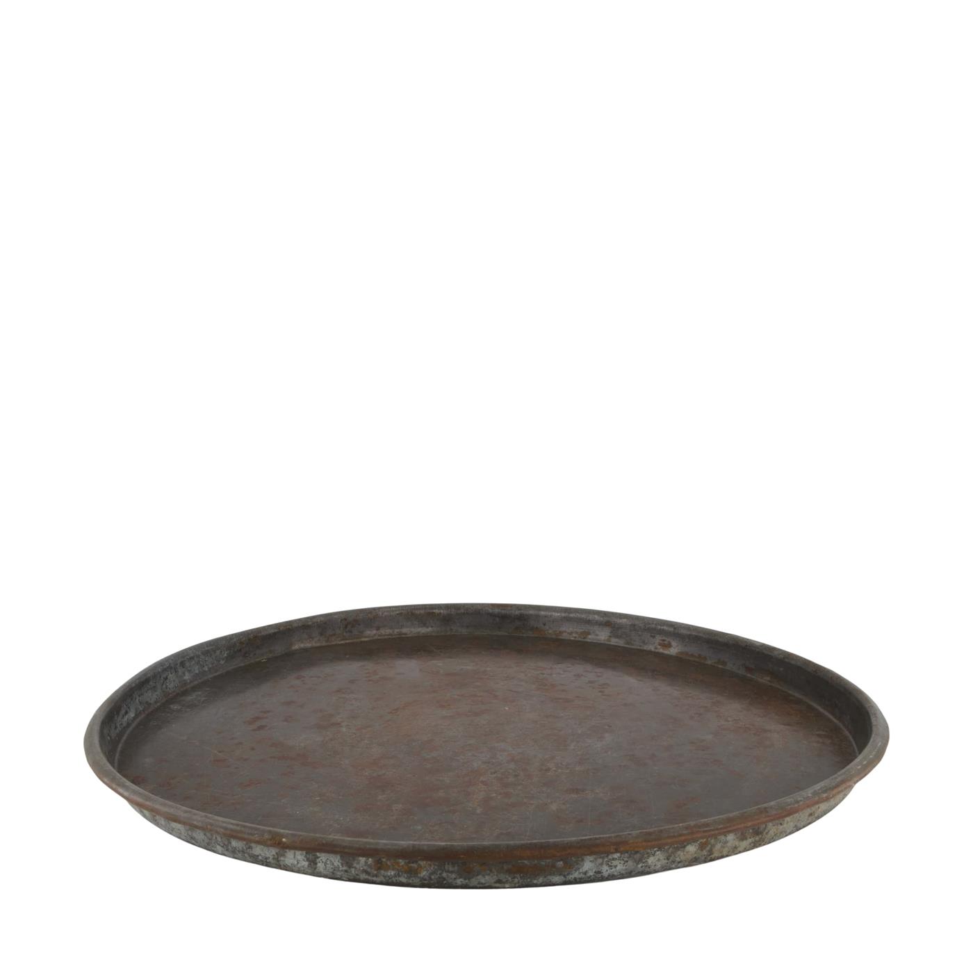 Dienblad ijzer vintage Ø55cm
