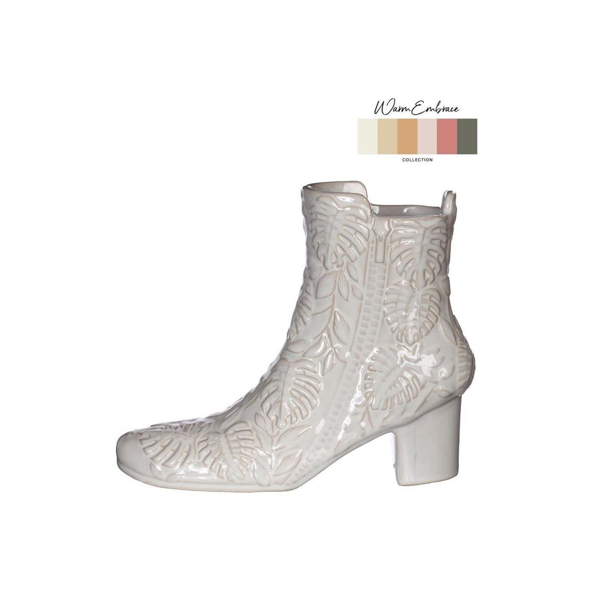 Ideas 4 Seasons Vaas bootie crã¨me ø7x22x19cm