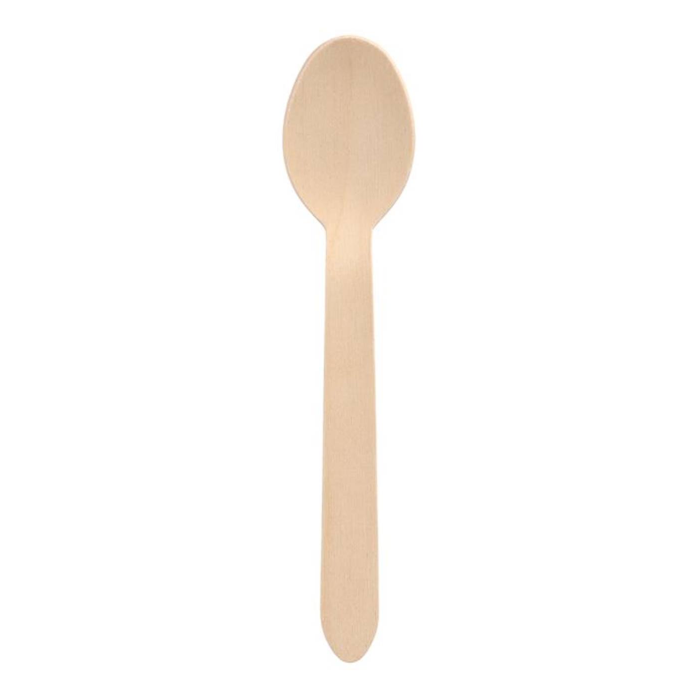 Papstar Lepels hout 15,7cm 10 stuks