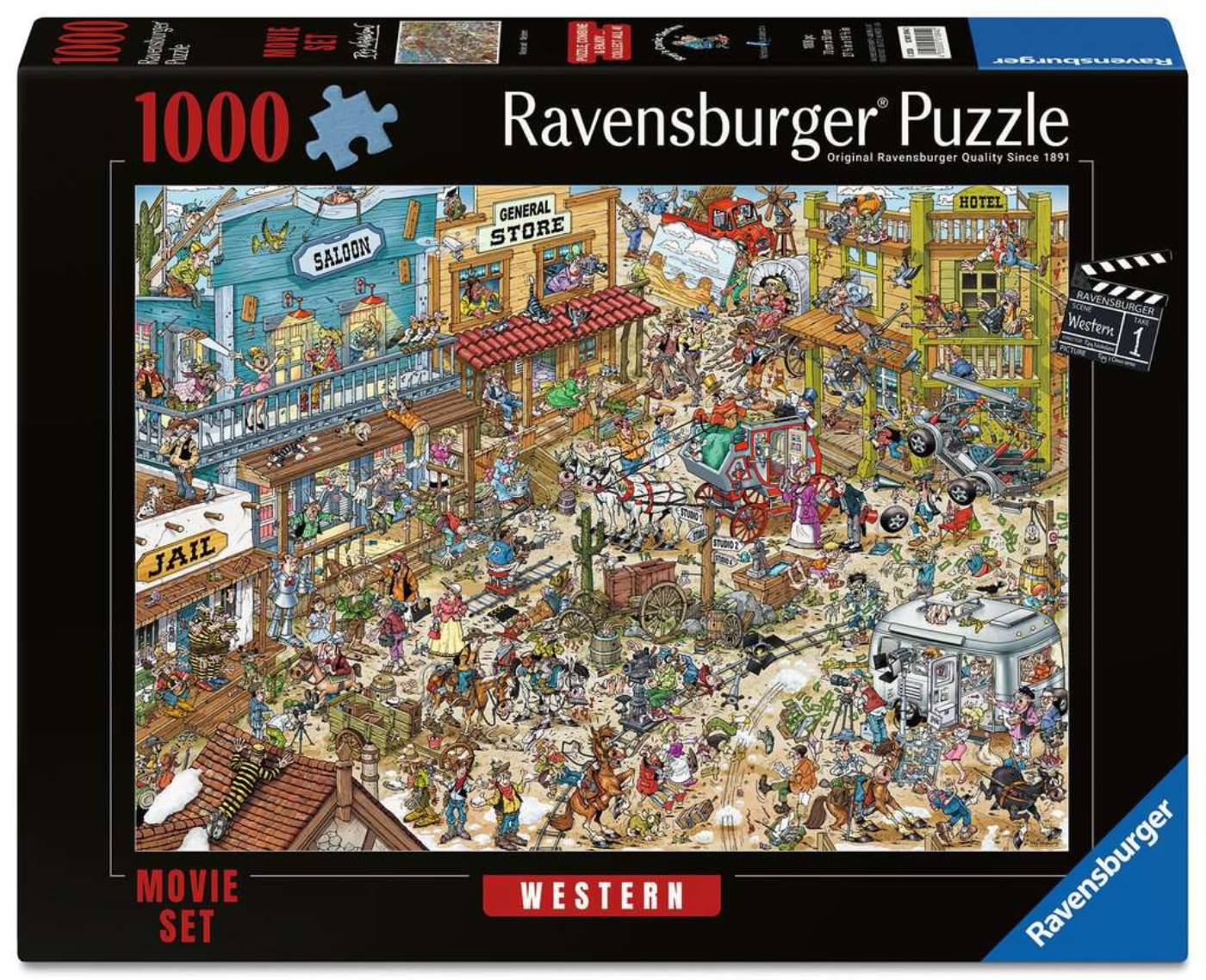 Ravensburger Movie set 1 Western 1000pcs