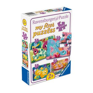 My first puzzle Sweet Dinosaurs 2/4/6/8p