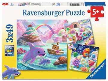 Ravensburger puzzel 3in1 Candy Coastline