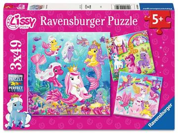 Ravensburger puzzel 3in1 Magical Worlds