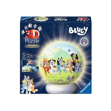 3D Puzzel NightLight Bluey 72 stukjes