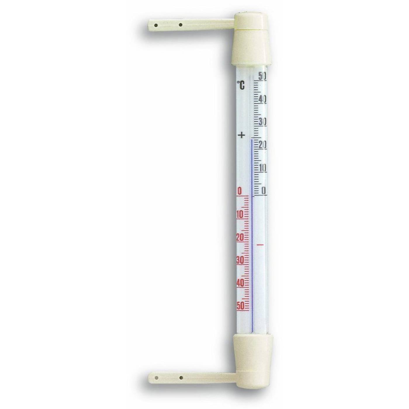 TFA Dostmann raamthermometer kunststof 20cm wit