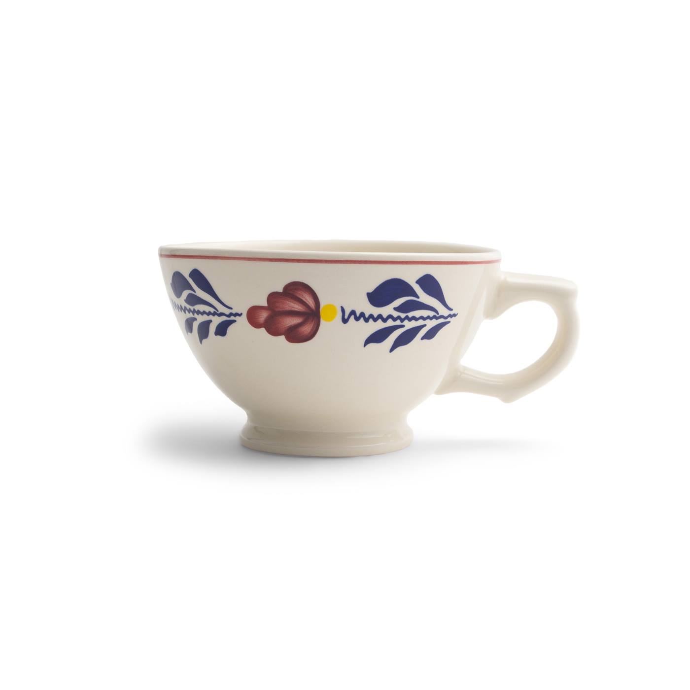 Boerenbont Kom met oor Ø13cm doos a 4st