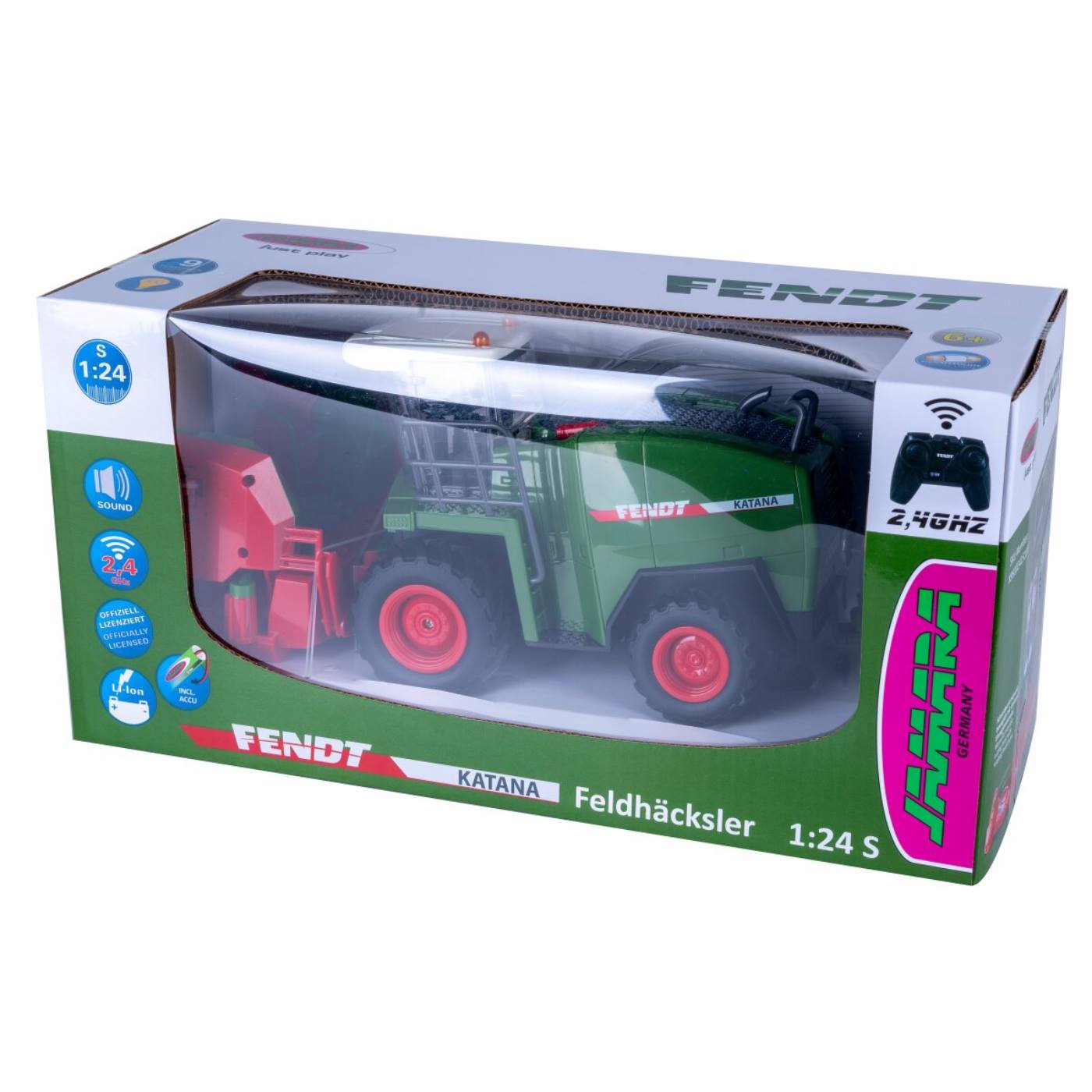 Radiografisch bestuurbare Fendt Katana Hakselaar RC 1:24S