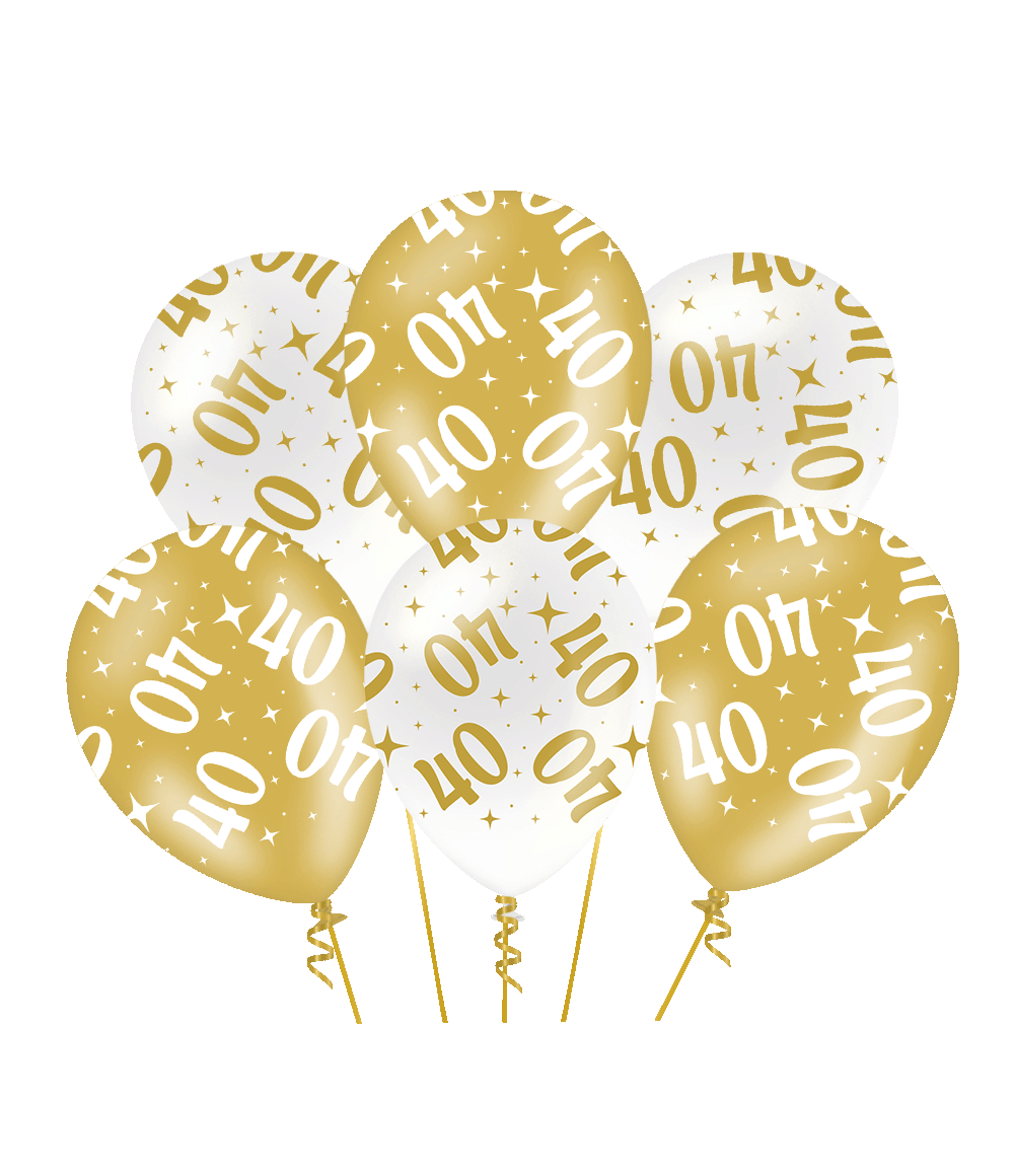 Fancy party ballonnen - 40 pak a 6 stuks