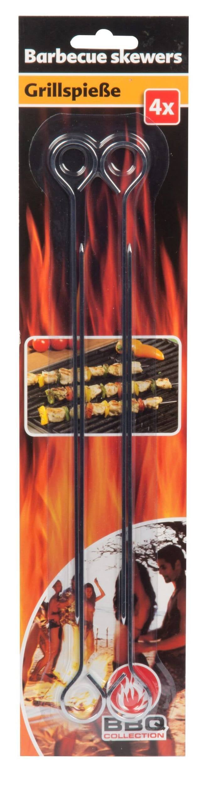 BBQ Barbecuespiezen 24cm set/4
