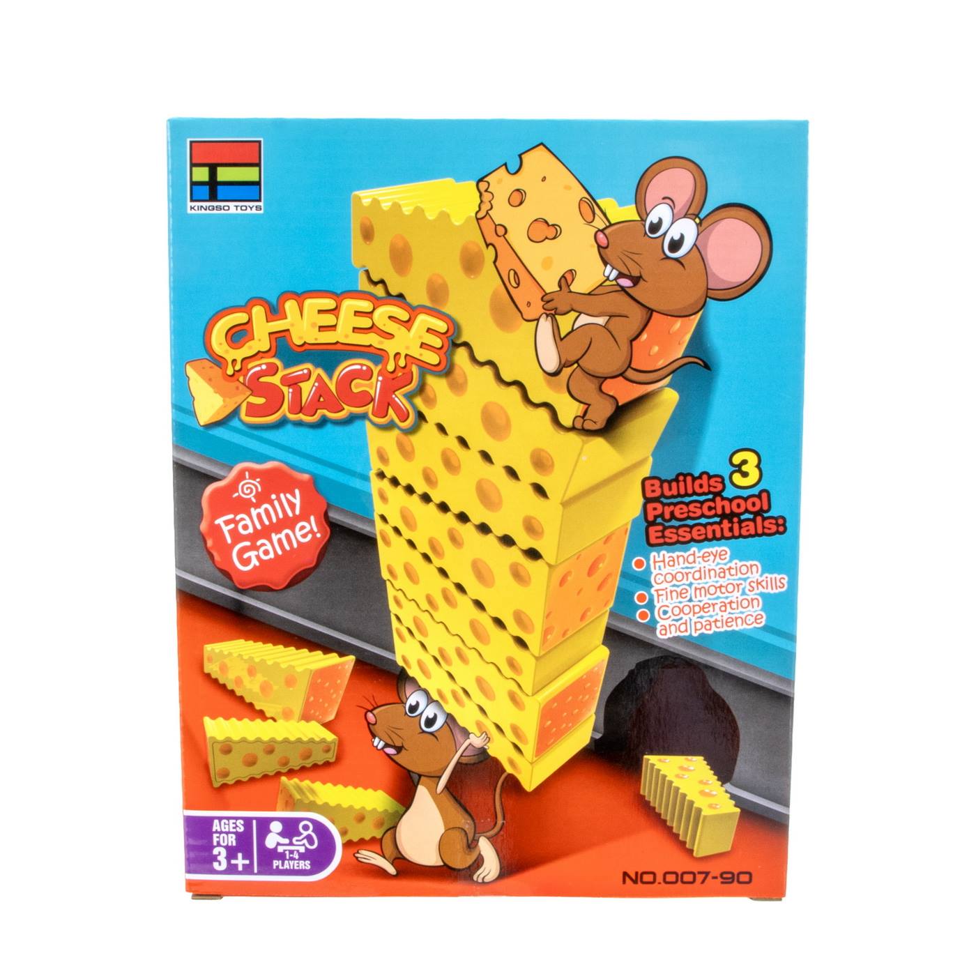 Stapelspel Cheese Stack in doos
