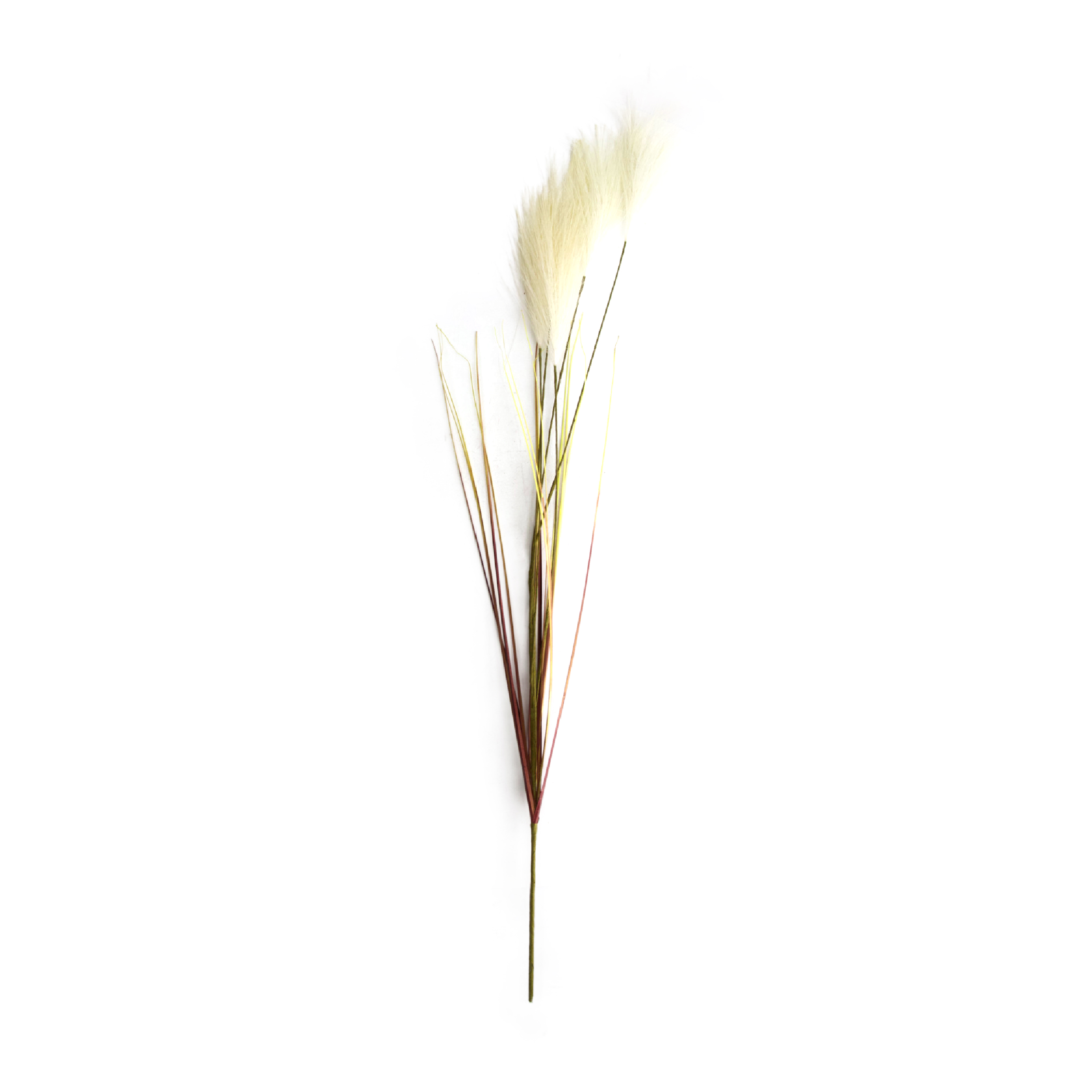 Kunstbloem  Pluim 78x10x3cm beige