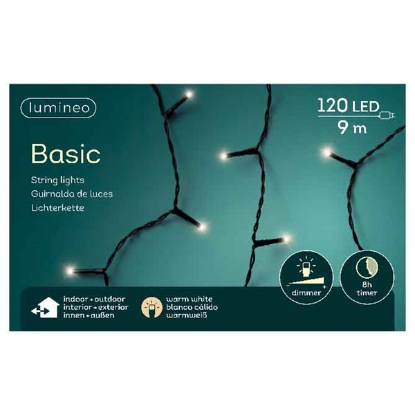 Kerstverlichting Basic 120L warmwit