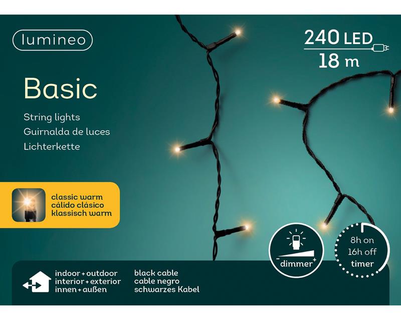 Kerstverlichting Basic 240L Classic warm