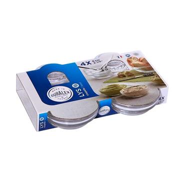 Duralex Schaal Lys stapelbaar 6cm a 4st.