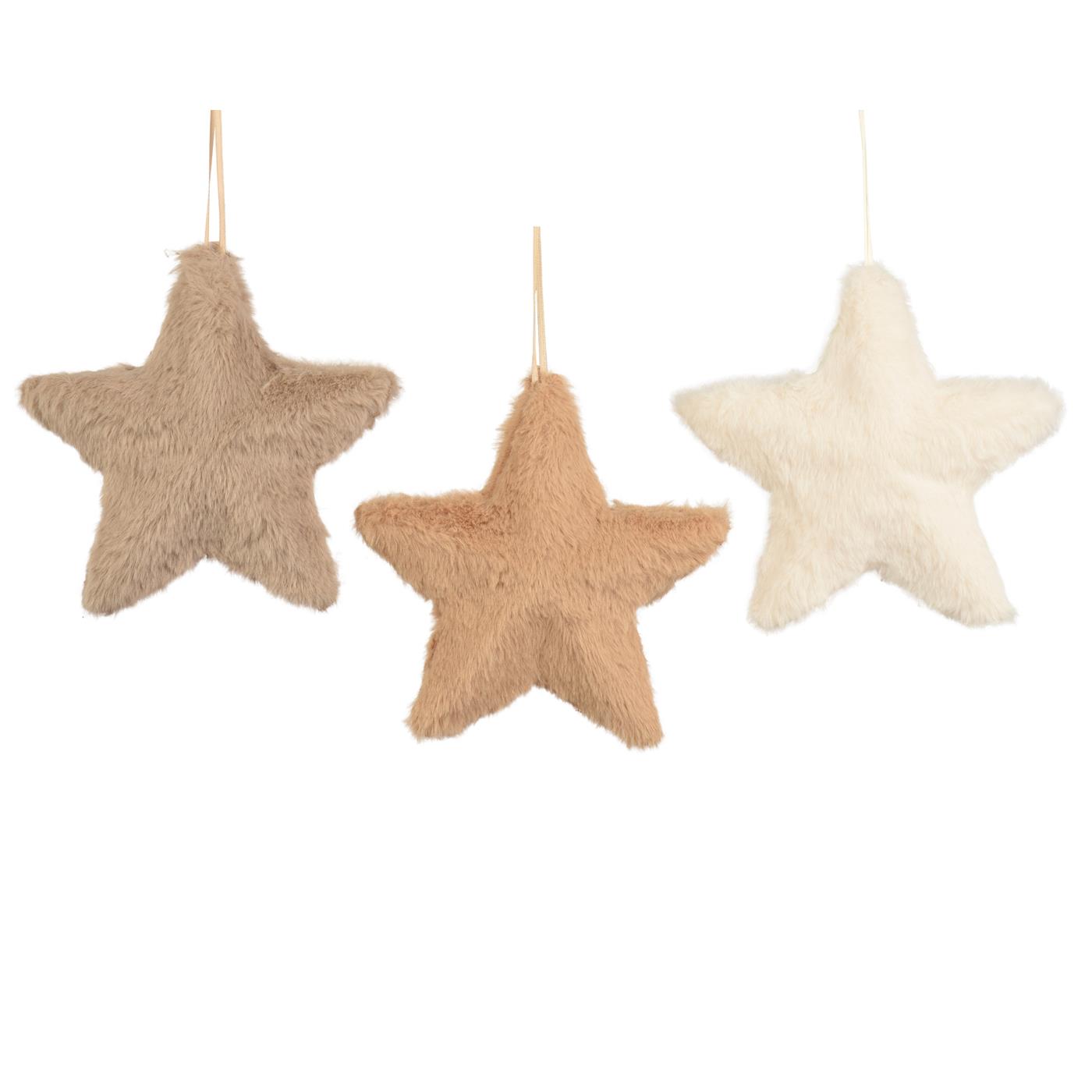 Decoris Ster imitatiebont Ø13cm
