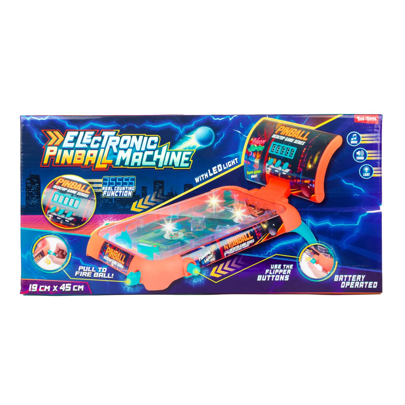 Elektronische flipperkast Neon 43cm +L-G
